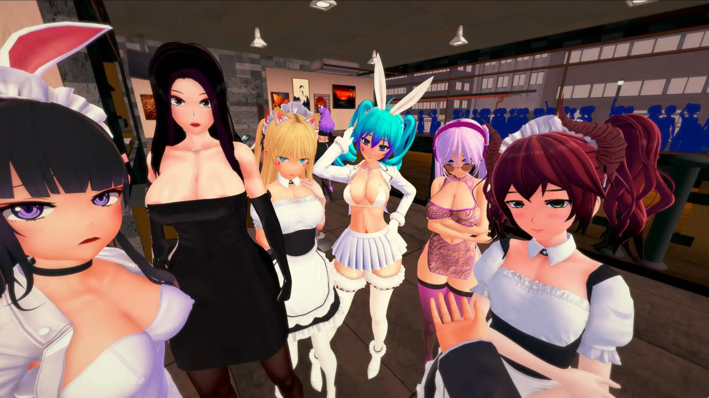 【欧美SLG/汉化/动态】淫荡学院重做v0.36 万圣节汉化版【PC+安卓/2.04G/更新】