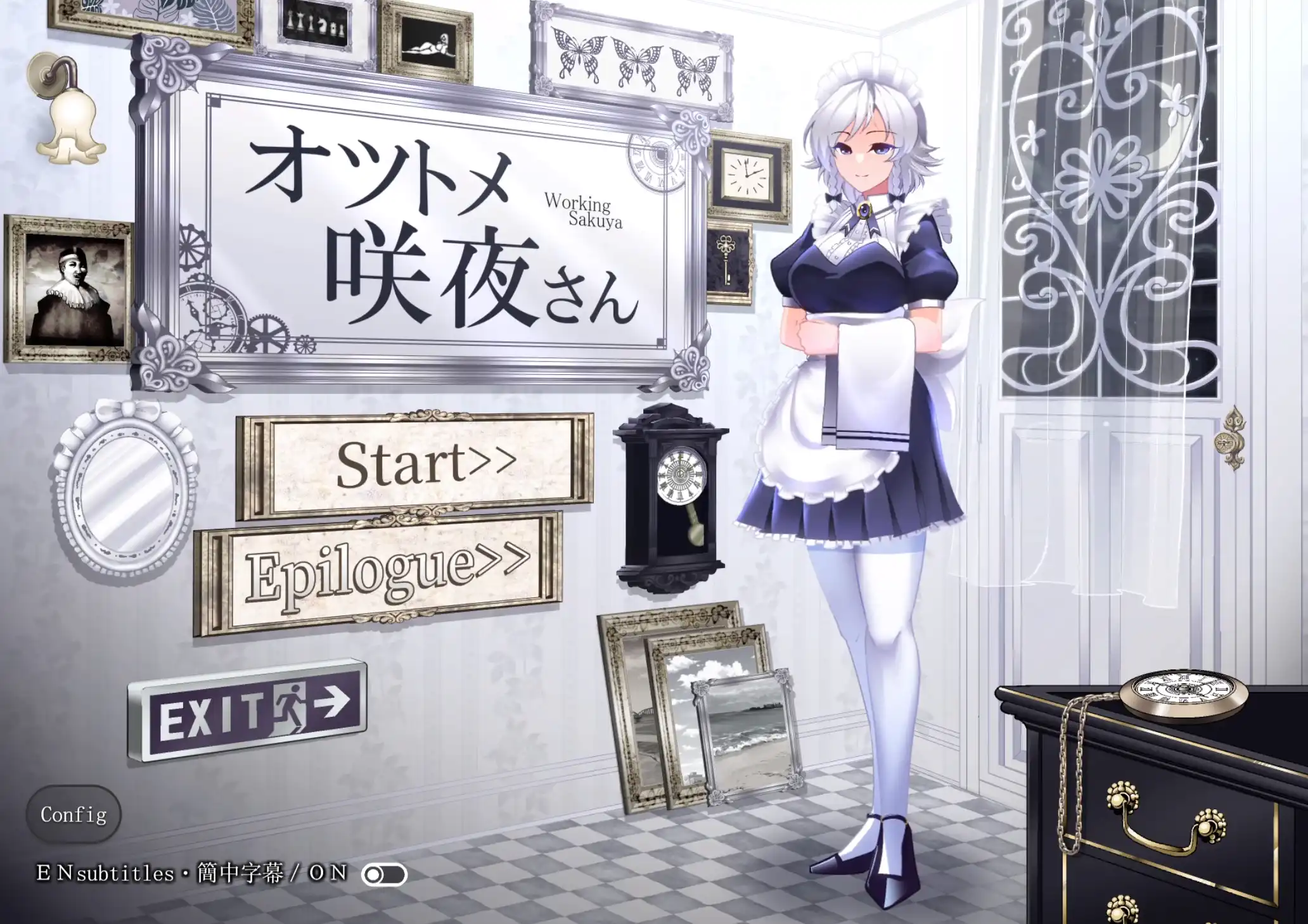【爆款SLG/中文/丝滑动态】敬业女仆咲夜 STEAM官方中文版[新官中]【电脑/1.6G】敬业女仆咲夜 官方中文版（オツトメ咲夜さん）
