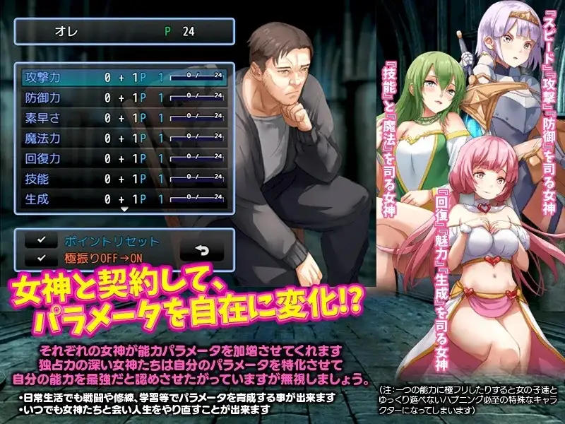 【日系RPG/AI汉化】异世界大叔想在异世界悠闲的生活1.0.0【PC+安卓/389M】