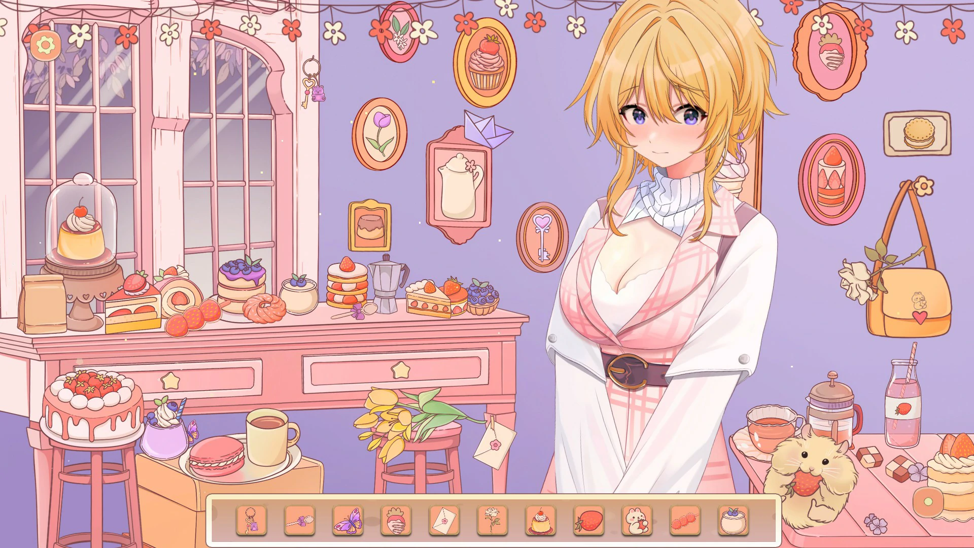 【日系SLG/官中/少女】甜蜜的喜悦：女孩的咖啡馆冒险 官方中文版【PC/1.3G】 更新日志图 1