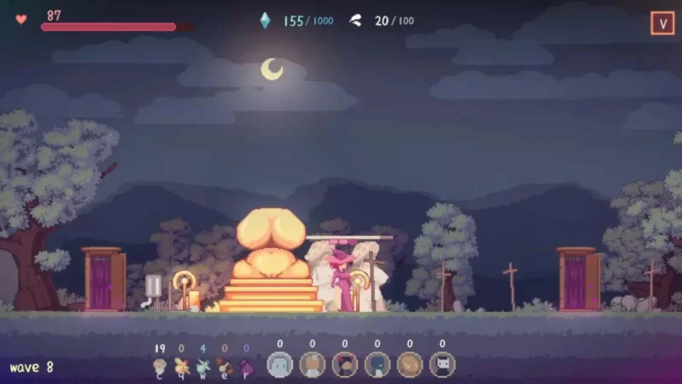 【日系ACT/官中/像素】紫森仪式 官方中文版【PC/0.5G】 内容图 1