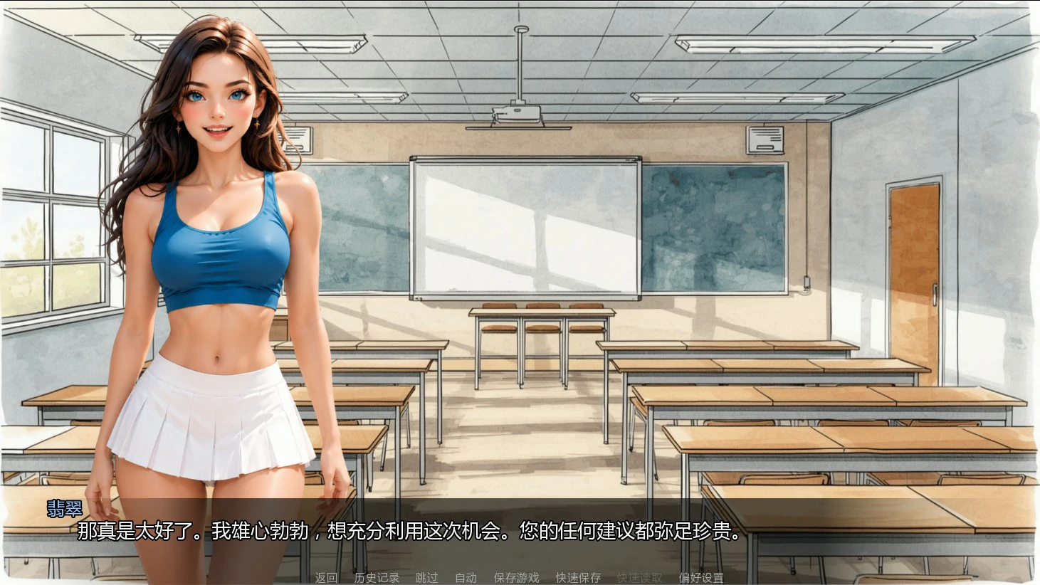【亚洲SLG/AI汉化/熟女】成人学涯0.05 AI汉化版【PC+安卓/0.66G/更新】 封面图 3