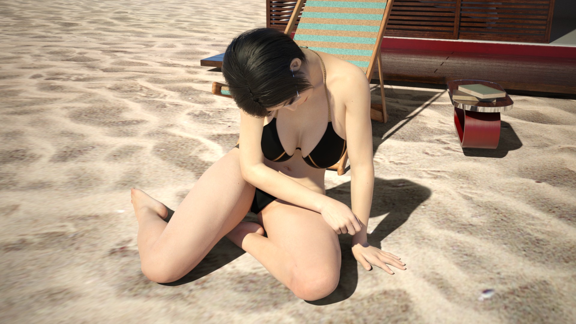 [3D淫妻] 特工妻子躲避追捕扮妓女和人肏屄 “Agent ADA+其他x3”