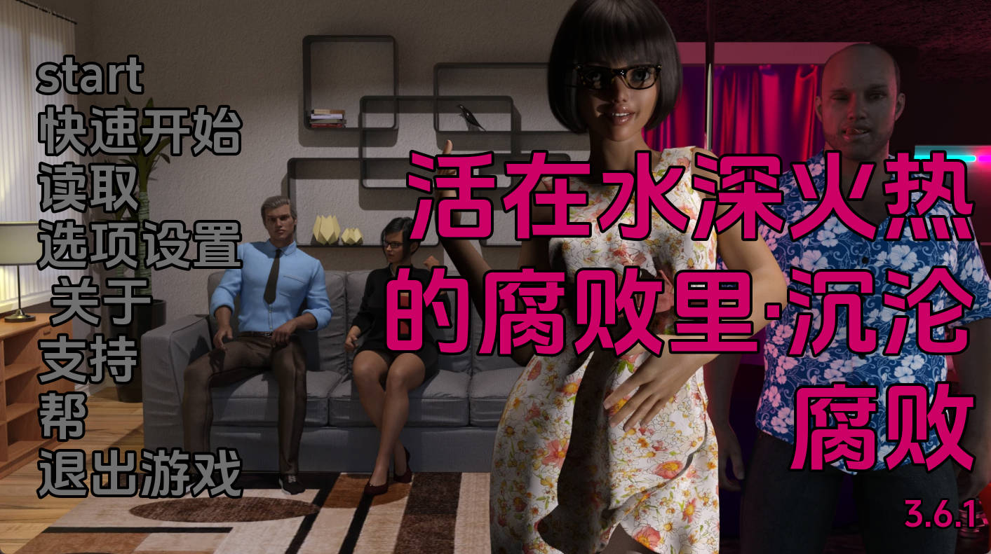 【欧美SLG/汉化/沙盒】生活在腐败中v3.6.1 汉化版【PC+安卓/7.56G/更新】 Live in Corruption [v3.6.1]