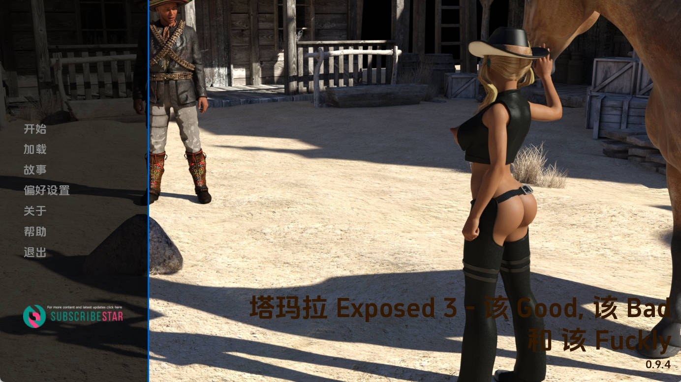 【欧美SLG/汉化/动态】塔玛拉曝光-番外篇v0.2 汉化版【PC+安卓/4.1G/更新】 Tamara Exposed [SideStory v0.2]